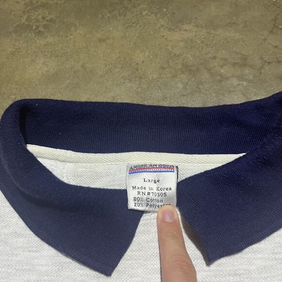 Vintage 90s Winston Winners Grey Boxy Sweatshirt - Picture 4 of 4